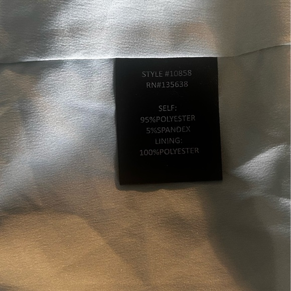 Hutch Amora ombré tiered Satin maxi gown Halter Wrap Dress bohemian maximalist S - Picture 7 of 7